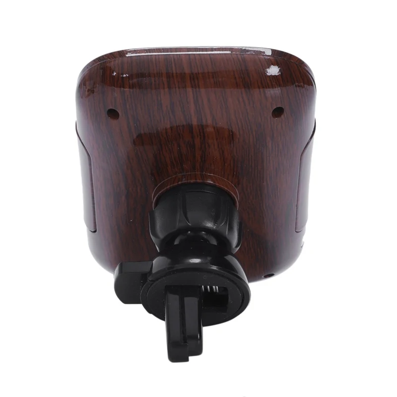 Car Wireless Charger Car Phone Holder For Iphone Xs Max X Xr Wood Grain Fast Wireless Charging Infrared Automatic Induction