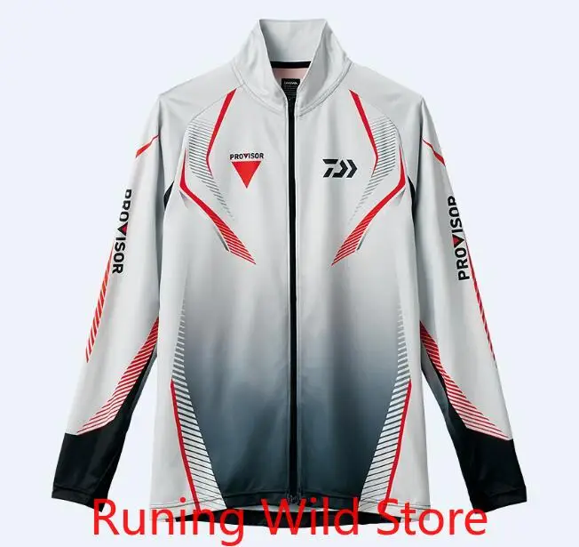 

Daiwa New Men Professional Fishing Clothing Uv Protection Moisture Wicking Breathable Long Sleeve Fishing Shirt Camisas Pesca