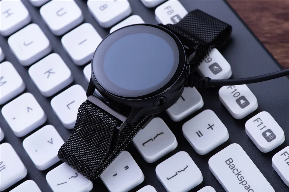 Smart Watch Caricabatterie Supporto Dock Per Samsung Galaxy Guarda Attivo Sm-R500 Caricabatterie Wireless Usb Magnetico Veloce Caricabatterie Cavi