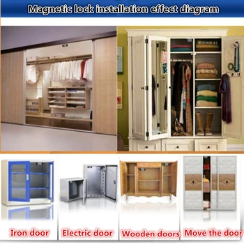 

Small Electric Magnetic Lock Fail Secure 12v For Door Drawers Other Categories