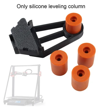 

4pcs/set Practical With Mount Office Easy Install Home 3D Printer Multifunction Silicone Hotbed Leveling Column For CR10 Max