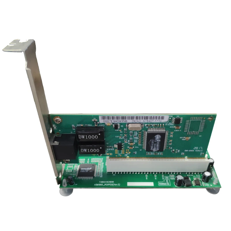 Pci-express para Adaptador Placa de Expansão Pci para Pcie Dual Slot Add on Cartões Conversor Txb024 Pci Usb 3.0 - Imagem 2