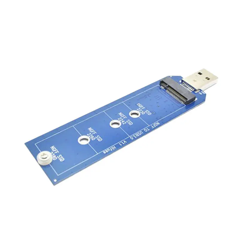 

2230 2242 2260 2280 M.2 B Key Ngff Sata Ssd To Usb 3.0 Adapter Converter Card Pc