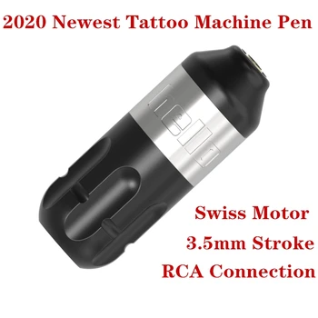 

Professional Powerful Tattoo Rotary Machine Pen Swiss Motor Quiet 3.5mm Stroke For Tattoo Liner Shader Free Shipping