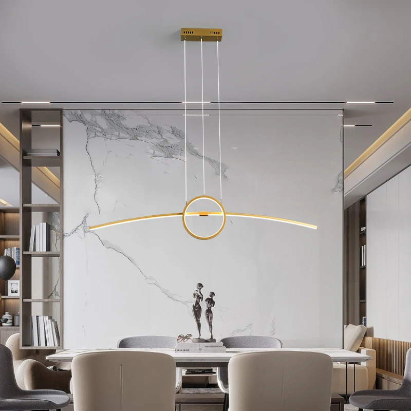 L100CM LED Pendant Lights Hanging Lamp For Dining Room Living Room Kitchen 85-265V Smart Home Alexa pendant lights pendant lamp