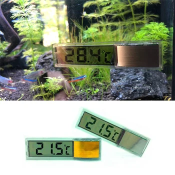 

3D Perspective LCD Digital Electronic Fish Tank Thermometer Fish Tank Decoration Aquarium Ornament Water Temperature Monitor