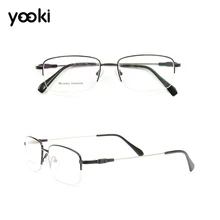 Титановые очки с эффектом памяти, оправа для мужчин, уличные ультралегкие очки, полублизорукость, оптические очки по рецепту, EJ037-536