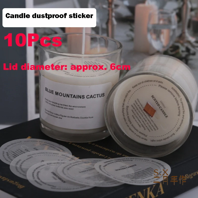 100pcs Candle Dust Protectors Paper Candle Lids Candle Drip Protectors  Candle Vigil for Craft Candle Making Dust Protection