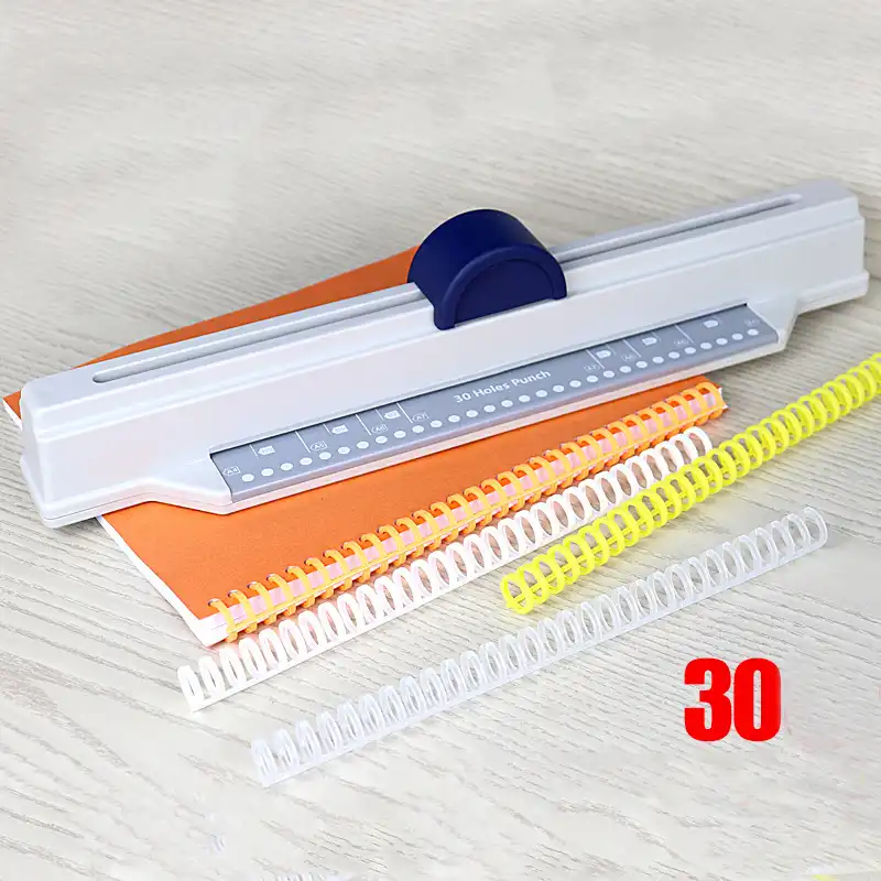 30 hole Puncher A4, B5 (26 holes), A5 (20 holes) Paper Punch Hole Punch