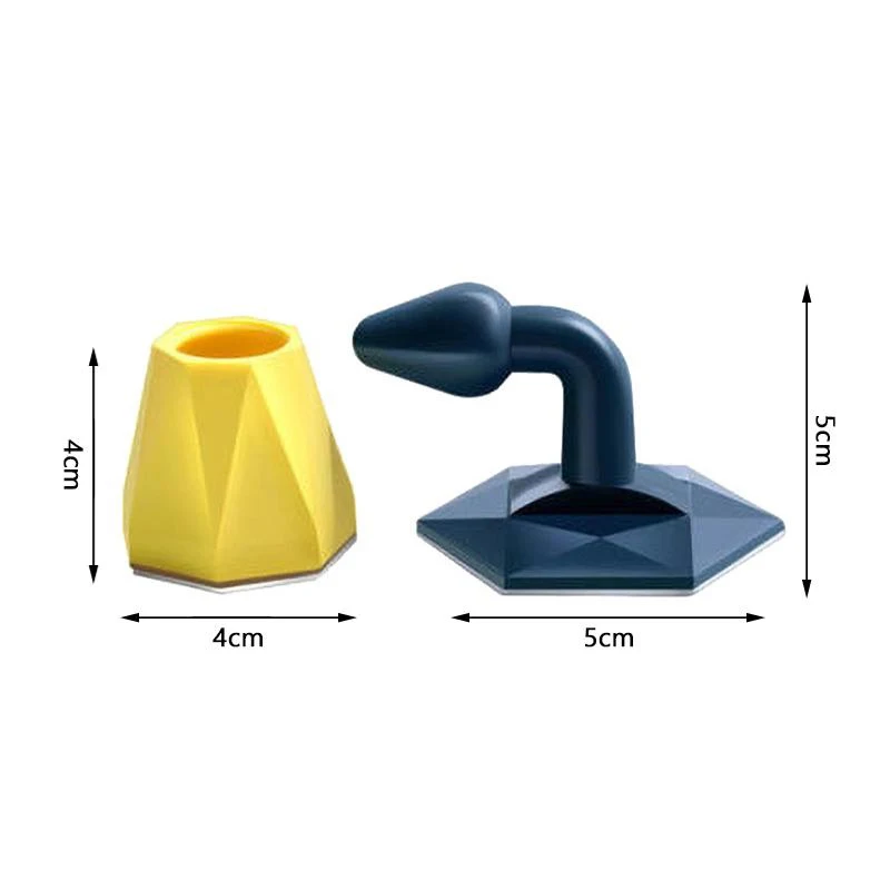 Mute Non-punch Silicone Anti-bump Door Stopper ​Hidden Door Holders Catch Floor Nail-free Stop Toilet Wall Plug door stops
