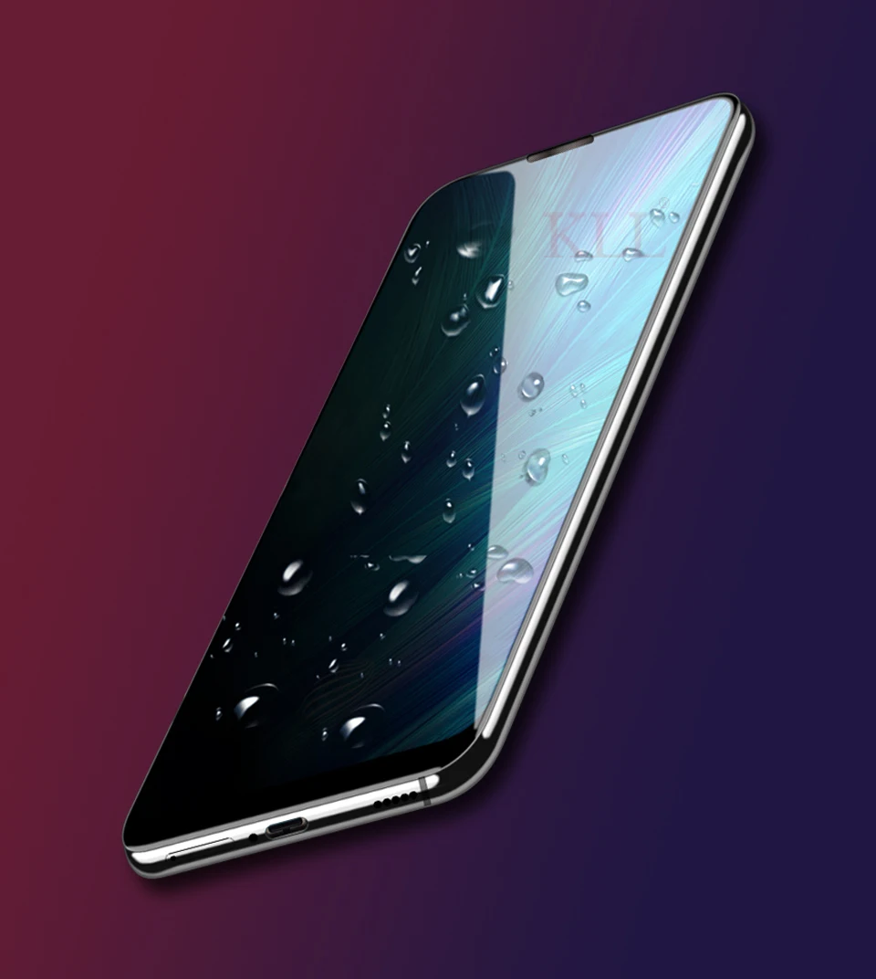 Антишпионское закаленное стекло для Vivo X27 X23 X21 X20 Plus UD анти-пип Защита экрана для Vivo V15 Pro V9 Youth V7 Plus