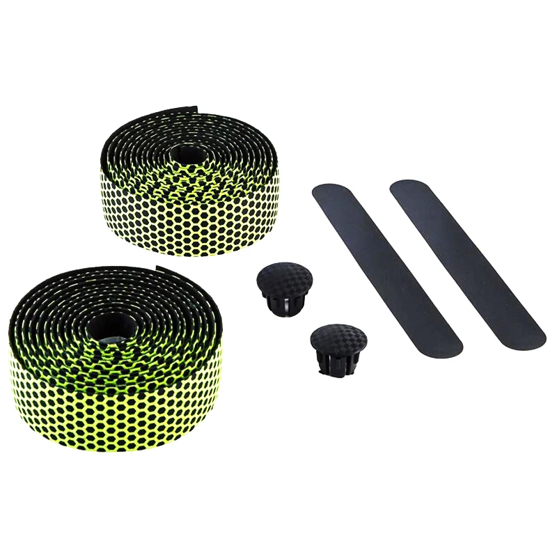 

Outdoor Handlebar Tapes Supply Silicone Mountain Road Bike Cork Wrap Bar Tape Anti-Vibration Soft Damping Bicycle parts