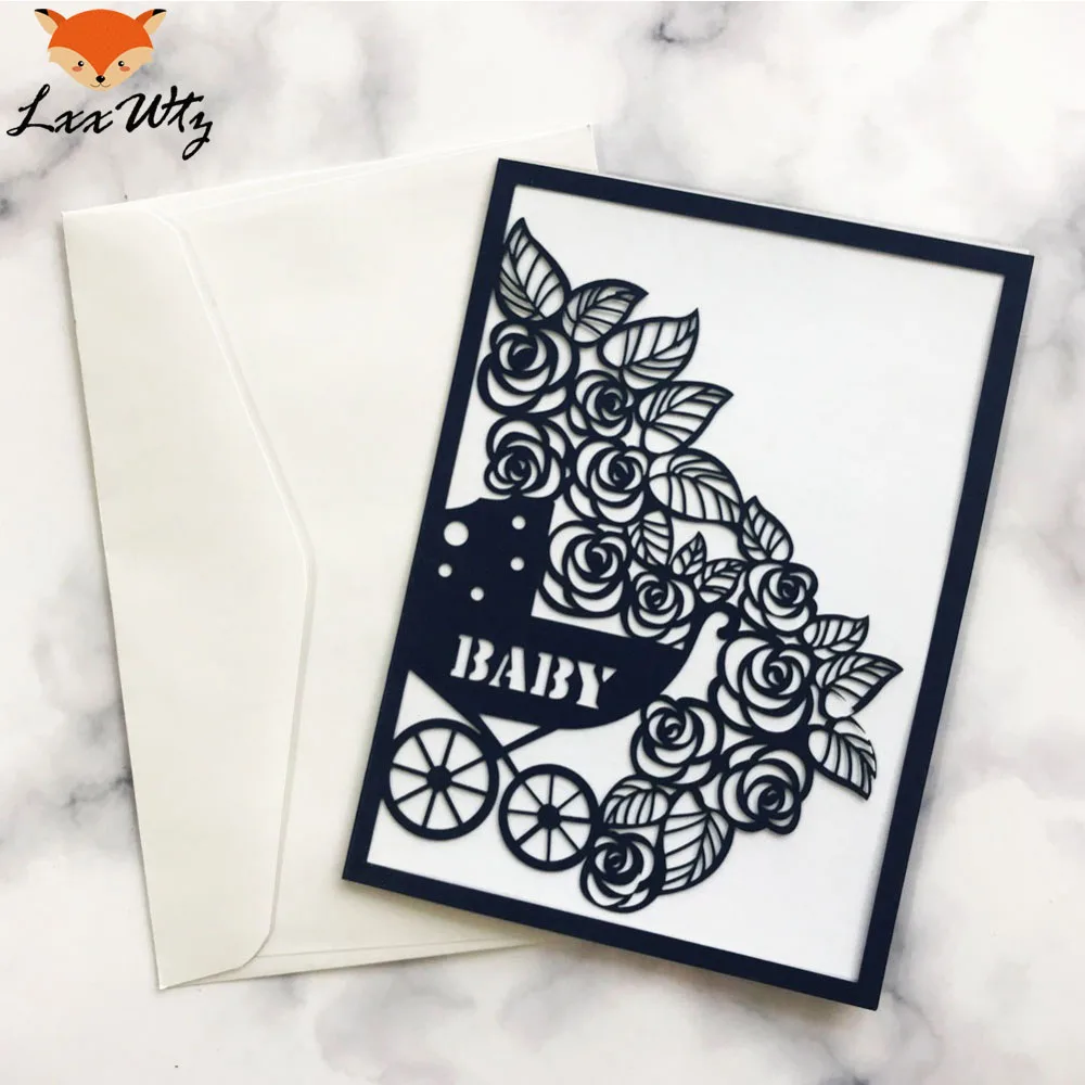 Metal CuttingDies greeting Card baby carriage Stencils for DIY Scrapbooking Paper Cards Photo Album Decorative 2020 | Дом и сад