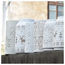 Белая выдолбленная Цветочная ваза садовые цветочные горшки кашпо домашний декор