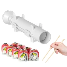 Дропшиппинг DIY для изготовления суши машина кухонные инструменты ролик Базука риса для мяса и овощей устройство для приготовления суши роллов форма для роллов