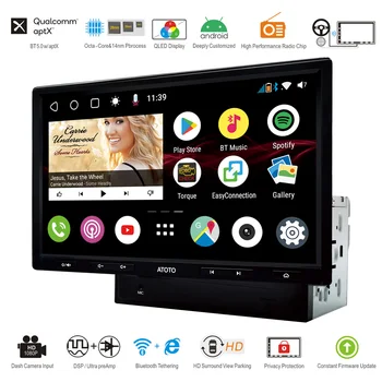 

[10in Floating Display] ATOTO S8 Double Din Andriod Car in-Dash Navigation Stereo S8G2103M Premium 2G+32G