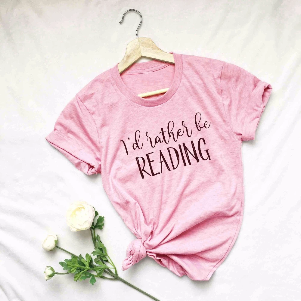 Женская футболка с надписью I ɽ pretty Be Reading camiseta rosa feminina вечерние повседневные