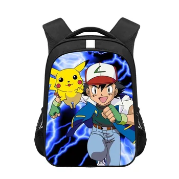 

hot pokemon children School Bags Cartoon Pikachu Arceus Mew Charizard Kindergarten Backpack Girls Boys Schoolbag Kid Book Bag