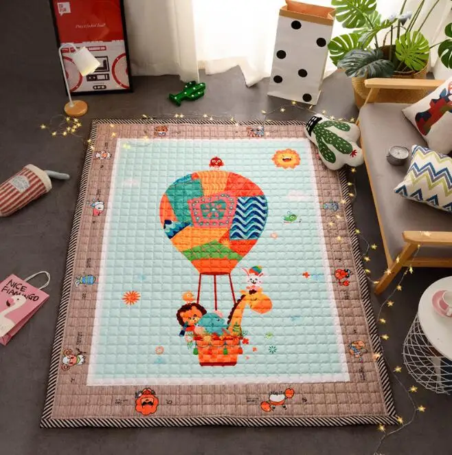 YCQ003D Детский игровой коврик, детский коврик для ползания, Детский развивающий коврик для малышей, коврик для активного отдыха, коврик для малышей, коврик для комнаты с рисунком, YCQ003 - Цвет: YCQ003D