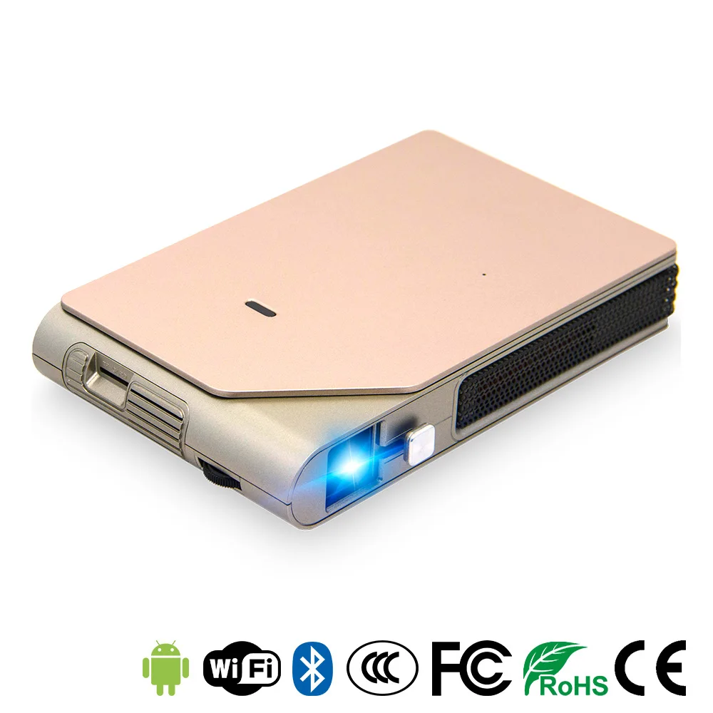 CAIWEI S7W 3D DLP карманный проектор Full HD Домашний кинотеатр видео 4k Луч портативный