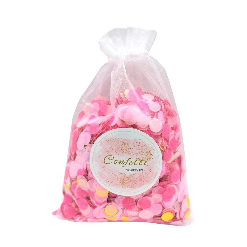 1cm 20g/Bag Party decorations Paper confetti Magical Gold Paper Confetti Wedding Sprinke Push Pop Girl's Baby Shower Unicorn Party Birthday Decoration