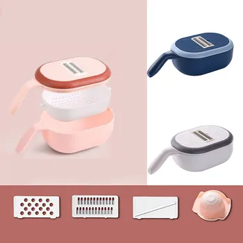 

Multifunction Vegetable 4 in 1 Cutter Grater Portable Slicers Kitchen Tool Winter Warm Heat Reusable Hand Warmer Cute PVC Stress