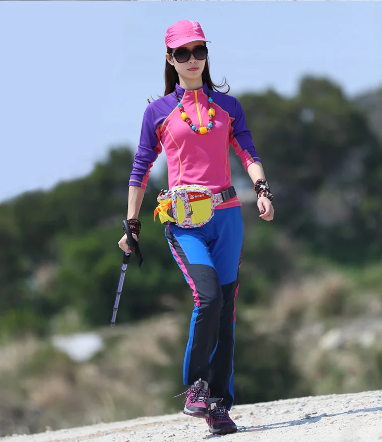 Летняя женская футболка для отдыха на природе, походов, треккинга, быстросохнущая вентиляция, Солнцезащитная одежда, женский спортивный топ для верховой езды