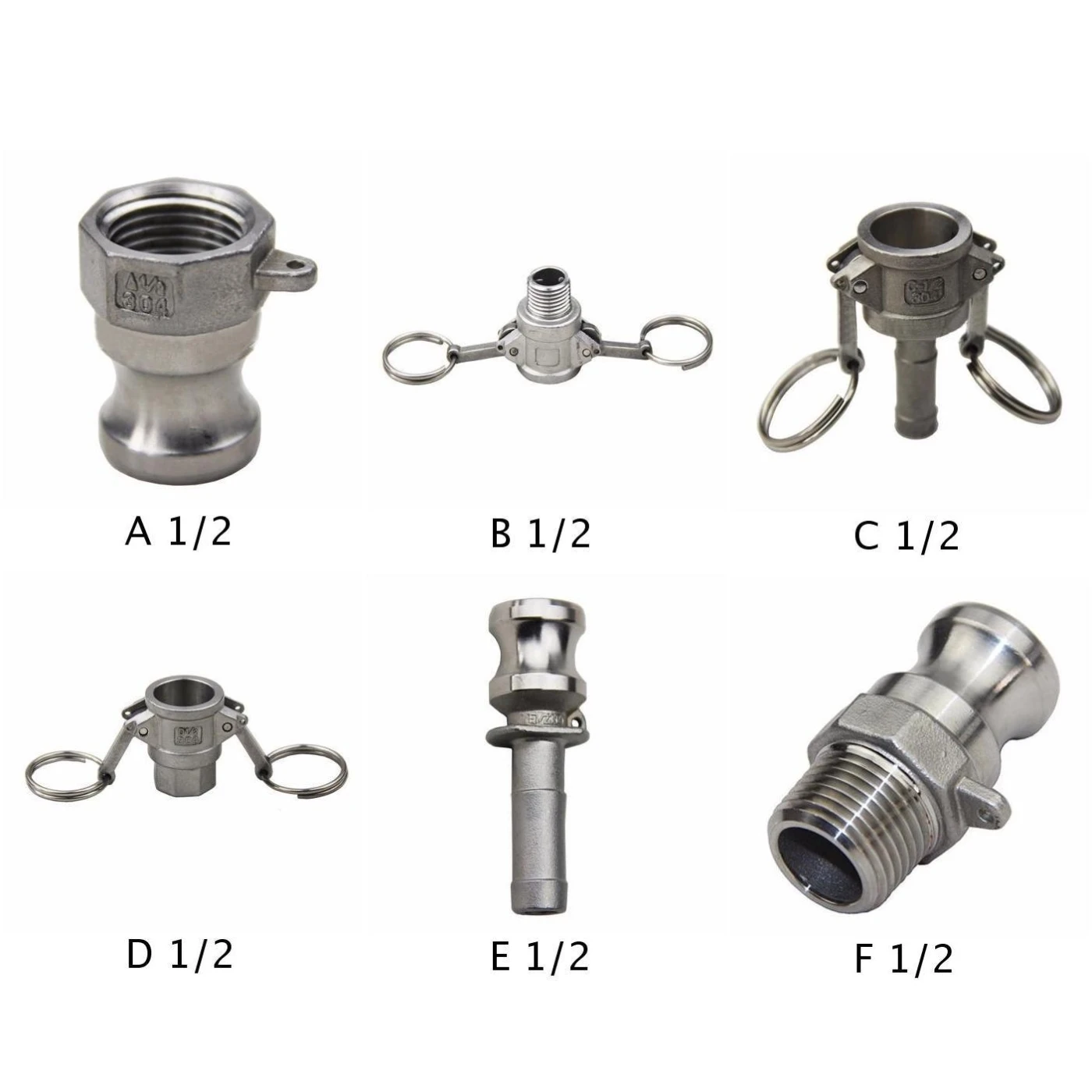 Быстроразъемный фитинг Homebrew 1/2 Barb для домашнего пивоварения Camlock