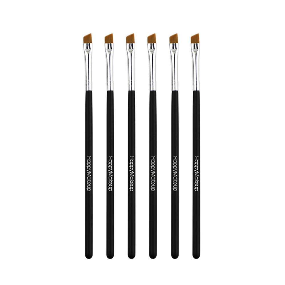 

Eyebrow Brush Single Beveled Wooden Handle Eyebrow Brush Eye Powder Foundation Brush Eyebrow Makeup Brush