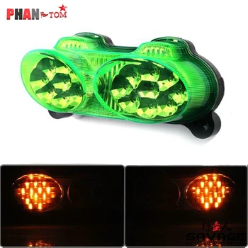 

For Kawasaki ZR7S ZX6R ZX-6R J1 J2 G1 G2 ZX900 ZX9R ZZR600 Motorcycle Brake Tail Light Integrated LED Turn Signals Lights