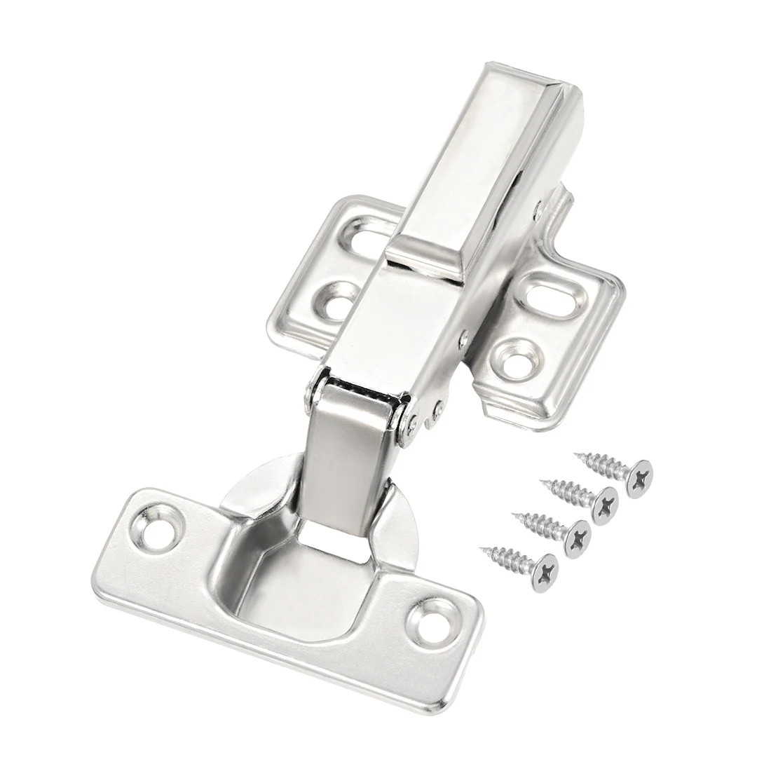 

uxcell Cold Rolled Steel Face Frame Concealed Cabinet Full Overlay Door Hinges