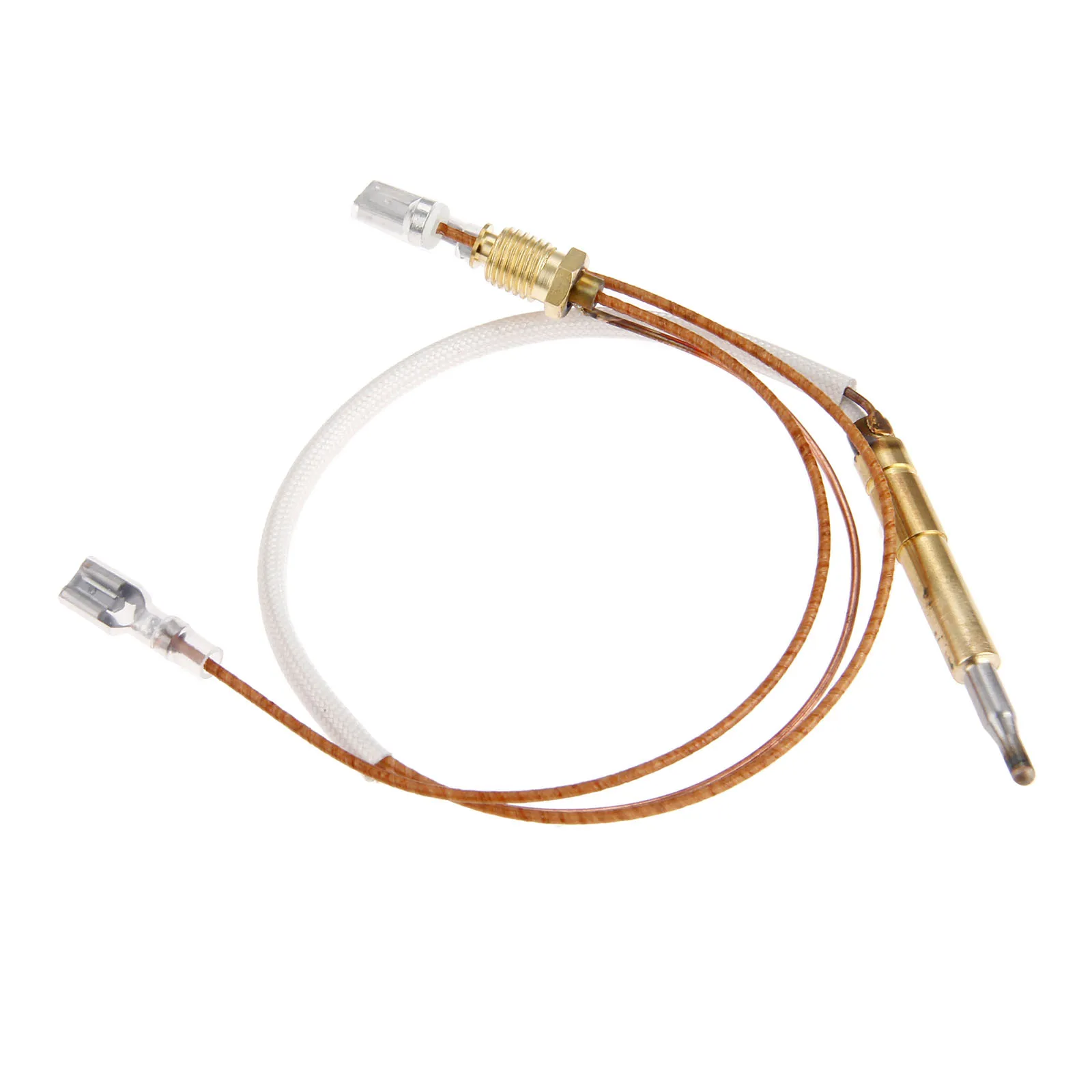 Universal Thermocouple 350mm 4.8mm Terminal Nut M8 For Gas Patio Heater Outdoor Patio Heater Parts gas thermocouple valve