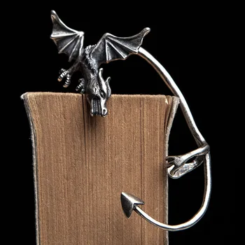 

S925 dragon ear clip auricle ear hanging ornaments