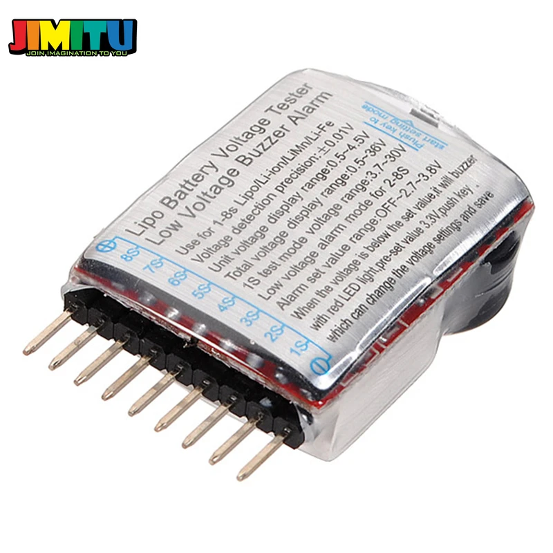 JIMITU Новое поступление RC 1S 8S специальное предложение Li ion Fe LiPo батарея akku тестер