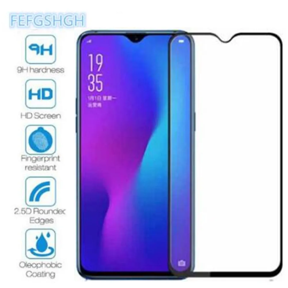 Защита экрана с полным покрытием для vivo Y11 2019 закаленное стекло защитная