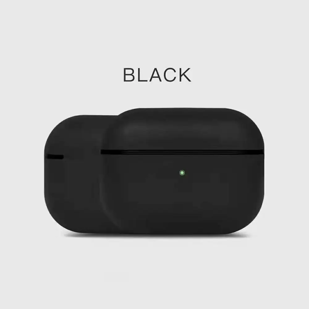 Black JINSERTA чехол из натуральной кожи для AirPods Pro противоударный чехол для AirPods 3 Bluetooth гарнитура зарядная коробка для Airpods Pro - Цвет: Black