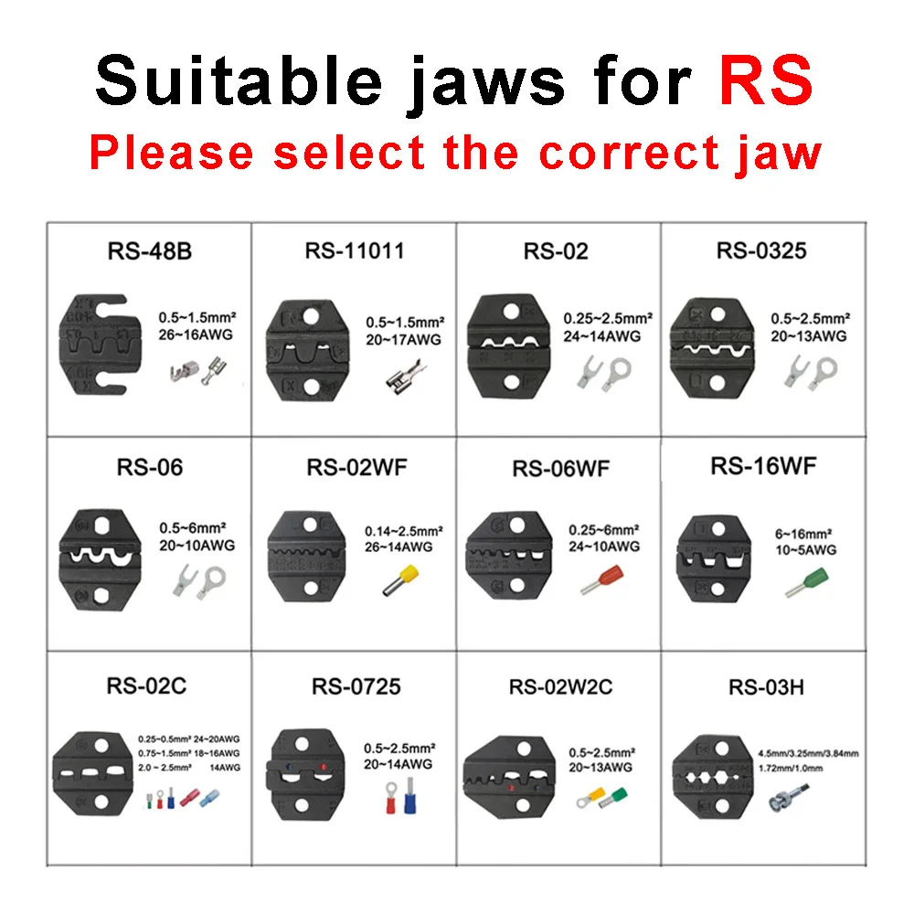 RS-01BM SN-01BM XH2.54 SM Подключите Терминал пружинным зажимом терминалы обжимной инструмент обжимные клещи для D-SUB SN-48B SN-28B SN-02BM