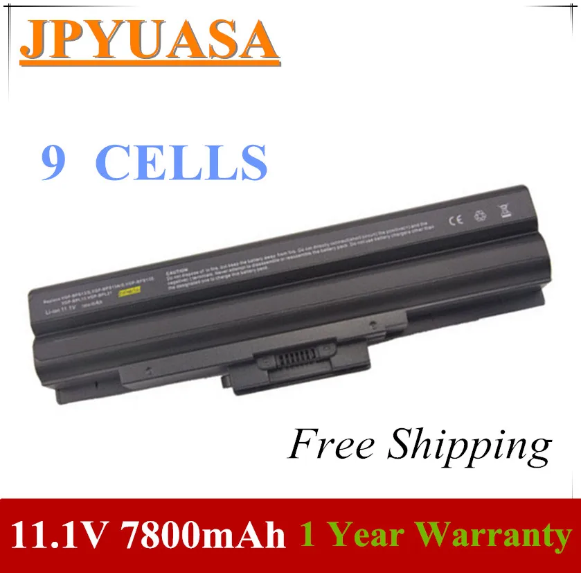 7XINbox batterie 11.1V, 7800mAh, VGP BPS13 VGP BPS21 VGP BPS21A, pour