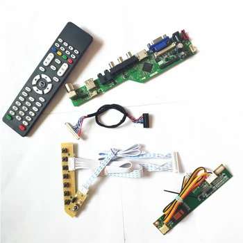 

For LP150X08-TLA7/TLA8 LVDS 1CCFL 30Pin T.V56 drive card board HDMI VGA USB AV RF LCD panel monitor keyboard+Remote+Inverter Kit