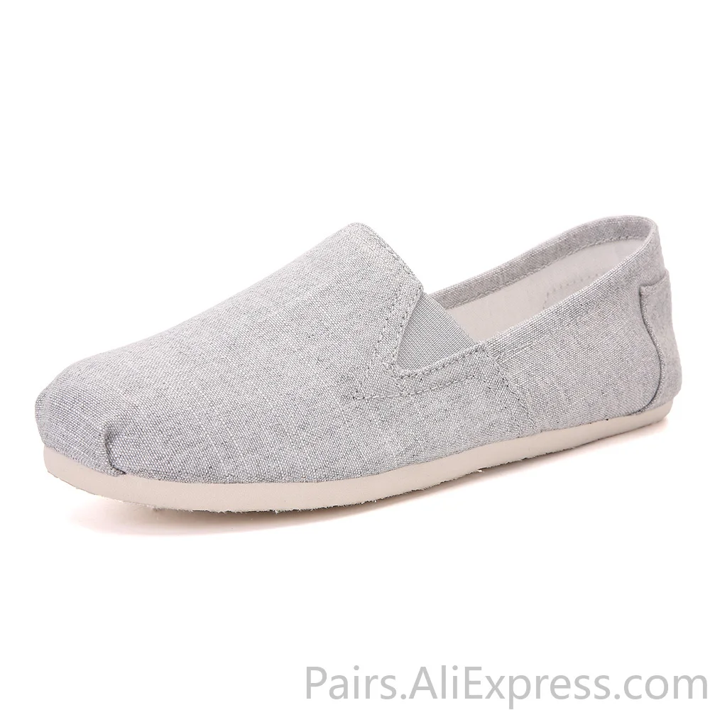 

Spring Summer Men Casual Shoes Canvas Fabric Male Shallow Loafers Comfortable Breathable Light Unisex High Qualitity Shoes