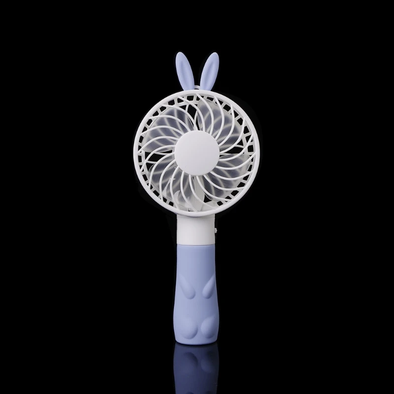 

Portable Hand Fan Battery Operated USB Power Handheld Mini Fan Cooler with Strap M2EE