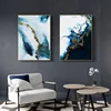 Blue Golden Modern Style Abstract Wall Poster Nordic Canvas Print Painting Contemporary Art Decoration Picture Living Room Decor ► Photo 3/6
