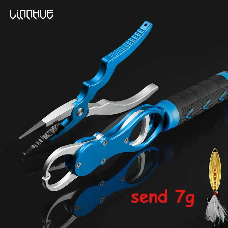 Aluminum Alloy Fishing Pliers Grip Set Tackle Hook Recover Line Cutter 1pc