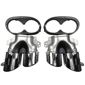 

car exhaust pipe Tail port is suitable for Mercedes-Benz A-class A200A220A35 retrofit upgrade A 45 for AMG four-out tail throat