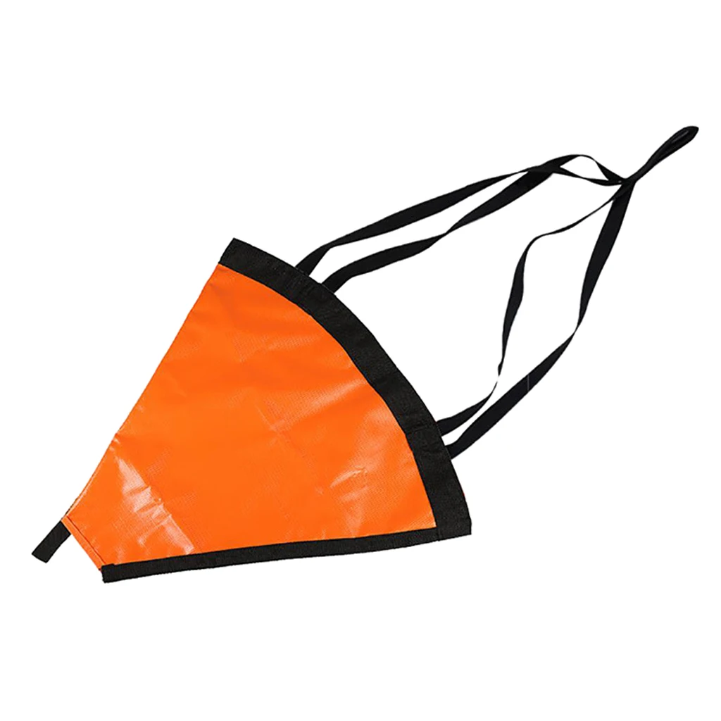 Sea Anchor Drogue Driftting Brake w/ 24inches 60cm Rope for 21ft / 6.2m boat