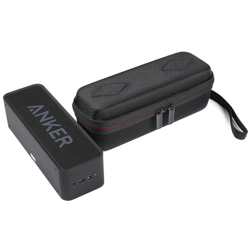 Чехол для Anker SoundCore 1 с двумя динамиками Bluetooth, звуковая коробка для хранения, сумка для переноски, футляр для путешествий, жесткие чехлы(только чехол