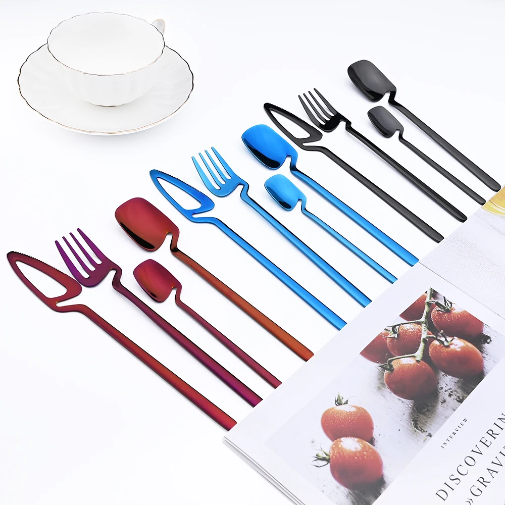 

Зеркальная столовая посуда из нержавеющей стали, 16 дюймов