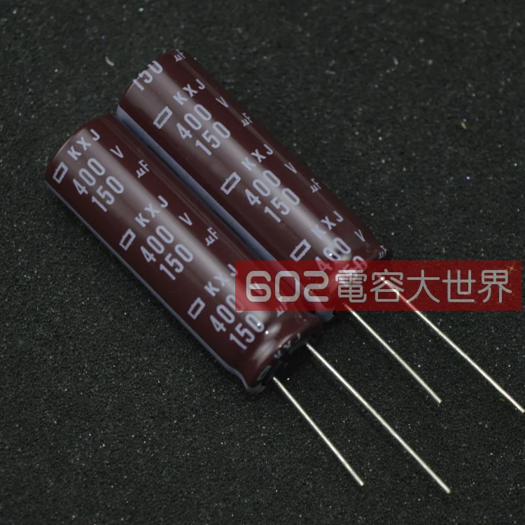 50pcs/lot Original JAPAN NIPPON KXJ series 105C high frequency capacitor aluminum electrolytic capacitor free shipping