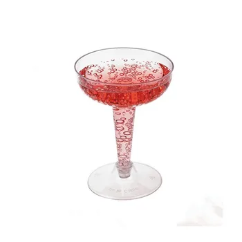 

High quality transparent disposable plastic cup 100ml small creative pudding ice cream jelly yogurt decor party favor cups