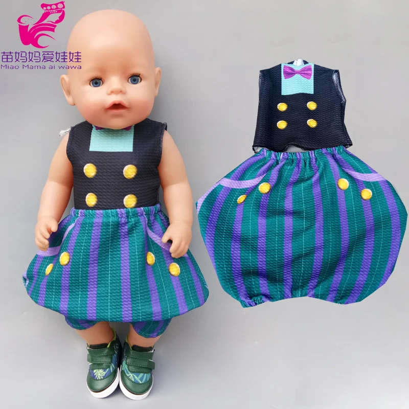 17 дюймовая кукла bebe мягкая brillaint цветная 18 дюймов девочка одежда пижамный